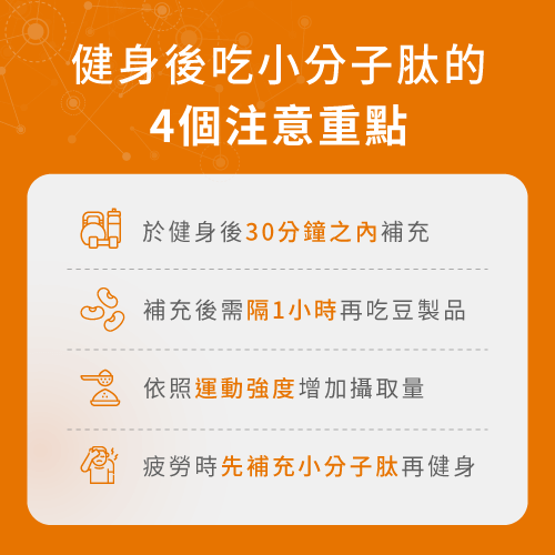 健身吃小分子肽4點注意事項-健身吃小分子肽有用嗎