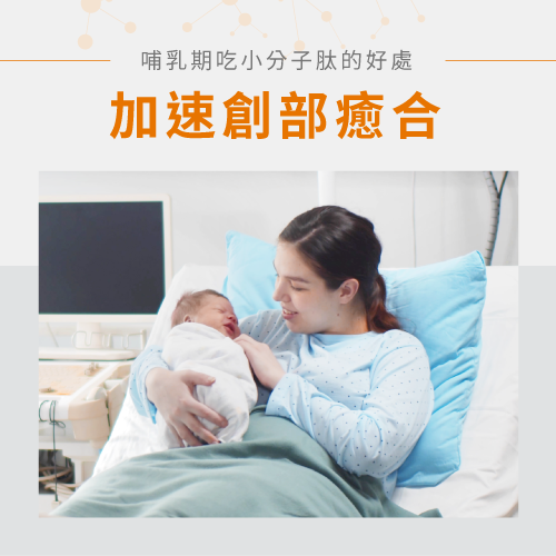 修復傷口-哺乳期可以吃小分子肽嗎